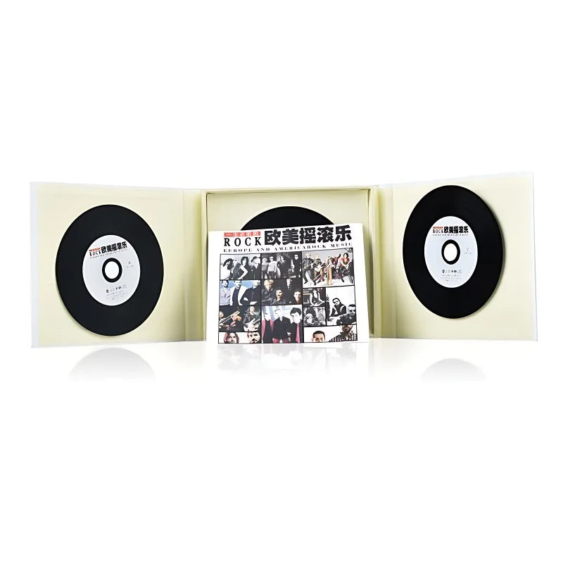 European And American Classic English Rock Music Song Cd Set Selected Car Cd Record 3cd Taj Home Store