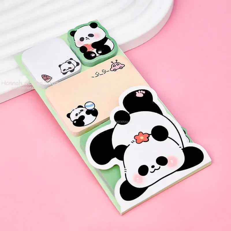Lovely Animal Panda Rabbit Bear Dog Sticky Notes Memo Pad Paper School Supplies Planner Stickers Stationery Taj Home Store
