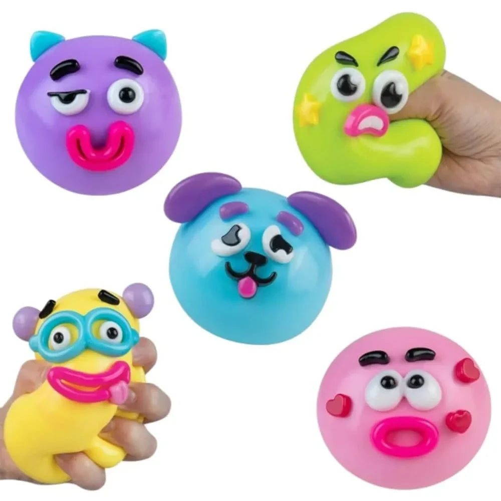 2026 New Ultra Soft Dog Face Swap Squishy Slow Rebound Stress Relief Slow Rising Squishy Cute Face Design Pinch Le Toy Taj Home Store