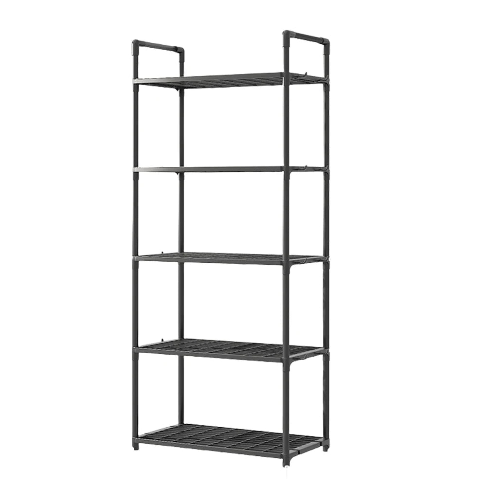 5 Tier Shelving Unit Adjustable Storage Shelf 66 Lbs Capacity Standing Shelf for Kitchen Pantry Closet Bathroom Laundry Garage Taj Home Store