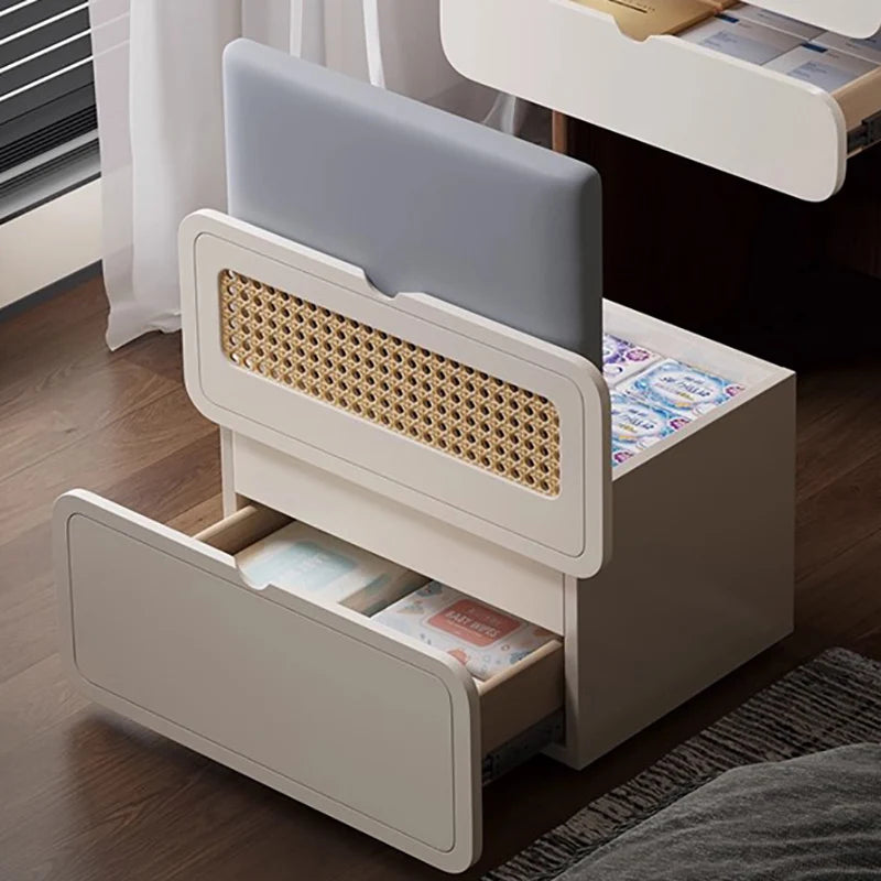 Dressing Table Bedroom Minimalist Design New Mini Bedside Table Storage Elegant Stylish Coiffeuse Maquillage Meuble Furniture Taj Home Store