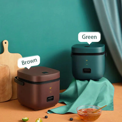 Mini Rice Cooker Automatic Household Kitchen Electric Cooking machine 1-2 People Food Warmer Steamer 1.2L Small Rice Cooker Taj Home Store
