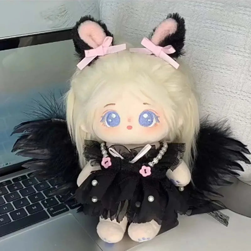 DIY Doll Wings Accessories Cotton Doll Lovely Korea Kpop Idol Plush Doll Wing Kawaii Toy Cotton Doll‘s DIY Accessories Toys Play Taj Home Store