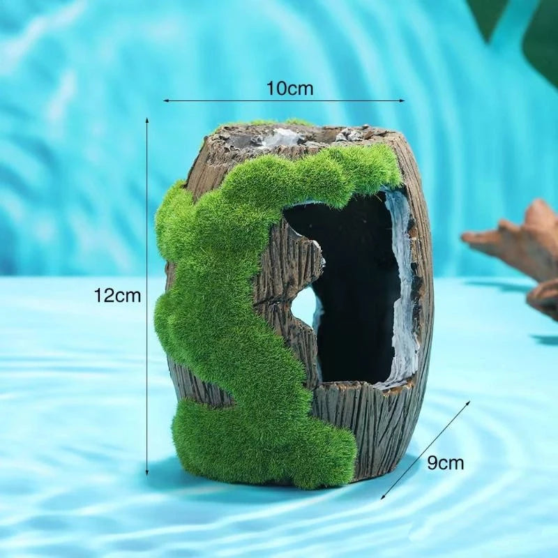 Aquarium  Decoration Fish  Shelter Fish Tank Resin  Ornaments Fish And  Hiding Cave Aquarium Landscaping Taj Home Store