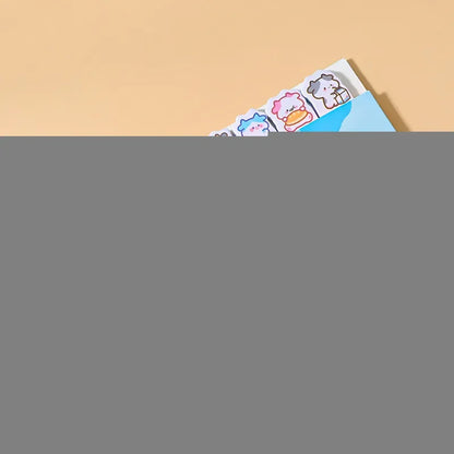 Creative Cute Cartoon Animal Index Stickers Stationery Notebook High Appearance Convenience Stickers Student Supplies Taj Home Store