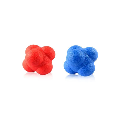 Rubber Bounce Reaction Balls for Hand Eye Coordination Speed Reflex Training Sensory Indoor Oudtoor Sports Exercise Kid Adults Taj Home Store