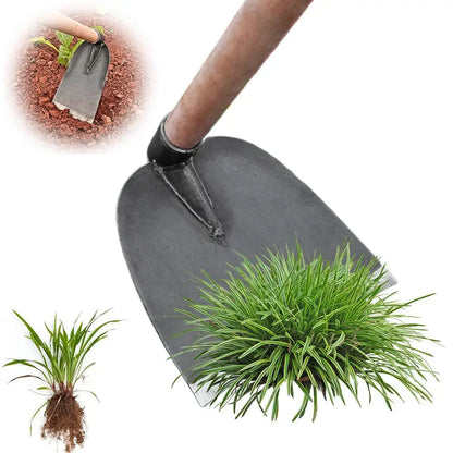 Garden Hoe Household Outdoor Farming Tools Forging Weeding Hoe for Digging Soil Planting Vegetables Flowers Taj Home Store