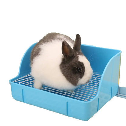 Corner Rabbit Litter Box Durable Toilet Trainer for Ferret Hamster Guinea Pig Small Animal Pet Supplies Animal Potty Taj Home Store