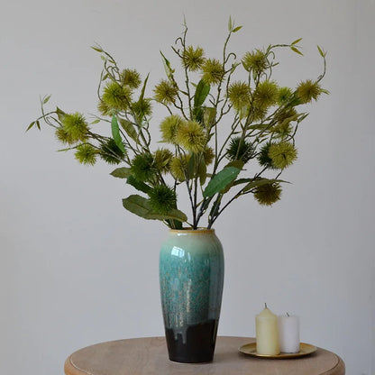 Artificial Plants Dandelion Bouquet Vases for Home Decor Wedding Decorative Fake Flowers Needlework Ornamental Flowerpot Taj Home Store