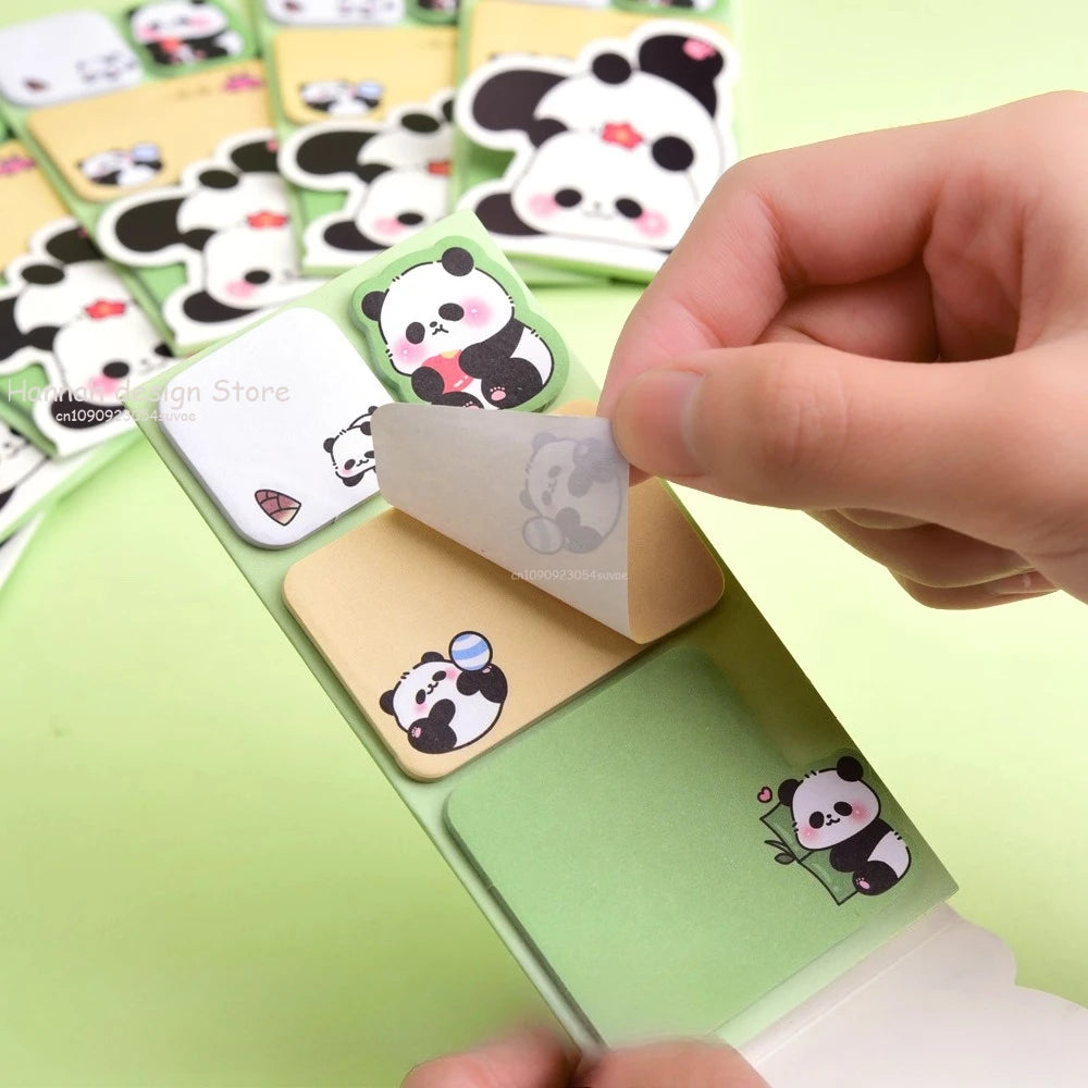 Lovely Animal Panda Rabbit Bear Dog Sticky Notes Memo Pad Paper School Supplies Planner Stickers Stationery Taj Home Store