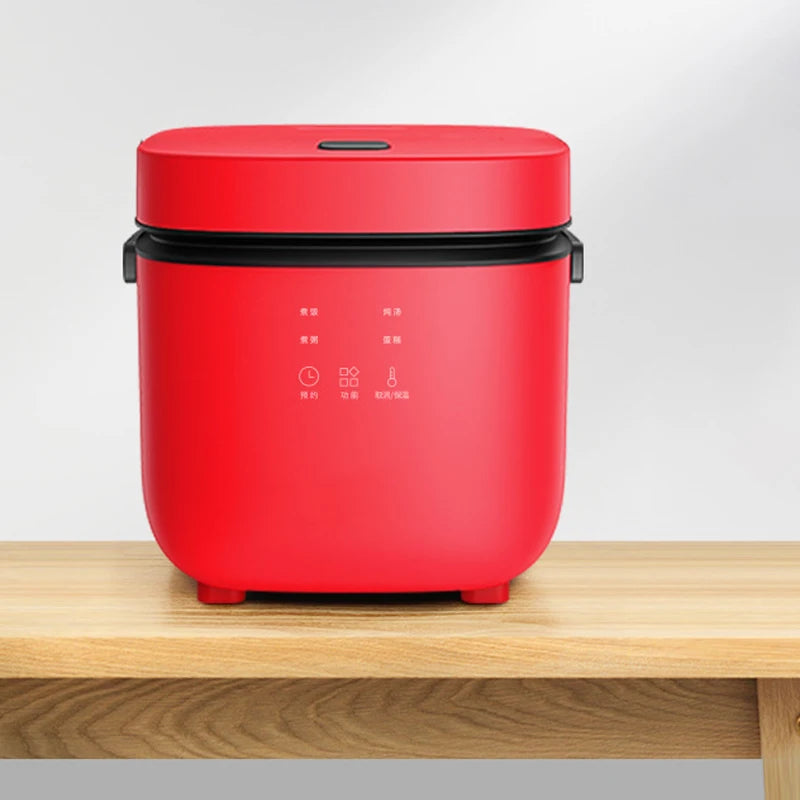 Mini Rice Cooker Automatic Household Kitchen Electric Cooking machine 1-2 People Food Warmer Steamer 1.2L Small Rice Cooker Taj Home Store