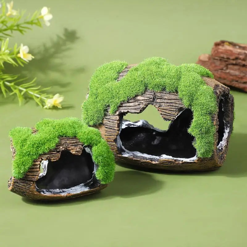 Aquarium  Decoration Fish  Shelter Fish Tank Resin  Ornaments Fish And  Hiding Cave Aquarium Landscaping Taj Home Store