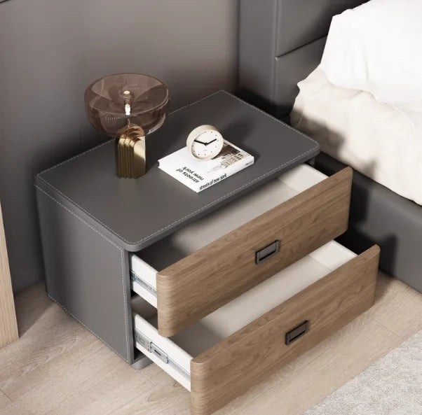 Bedroom Storage Bedside Table Italian Style Space Saving Bedside Tables Aesthetic Modern Mesitas De Noche Home Furniture Taj Home Store