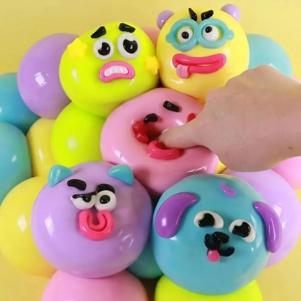2026 New Ultra Soft Dog Face Swap Squishy Slow Rebound Stress Relief Slow Rising Squishy Cute Face Design Pinch Le Toy Taj Home Store