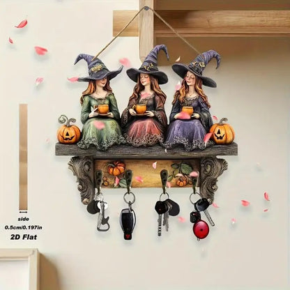 2025 New Exquisite Halloween Wooden Christmas Decor Home Ornaments Holiday Gift Set For Indoor Outdoor Festive Decorations Taj Home Store