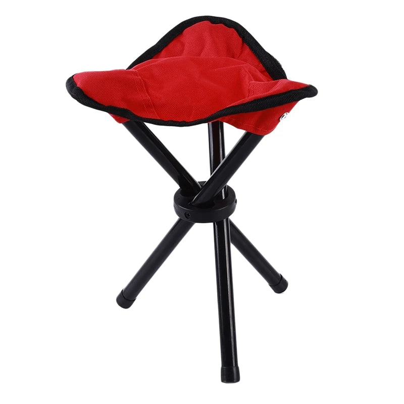 Outdoor Small Folding Triangular Stool Fishing Chairs Camping Multifunction Benches Foldable Stools Household Daily Park chairs Taj Home Store