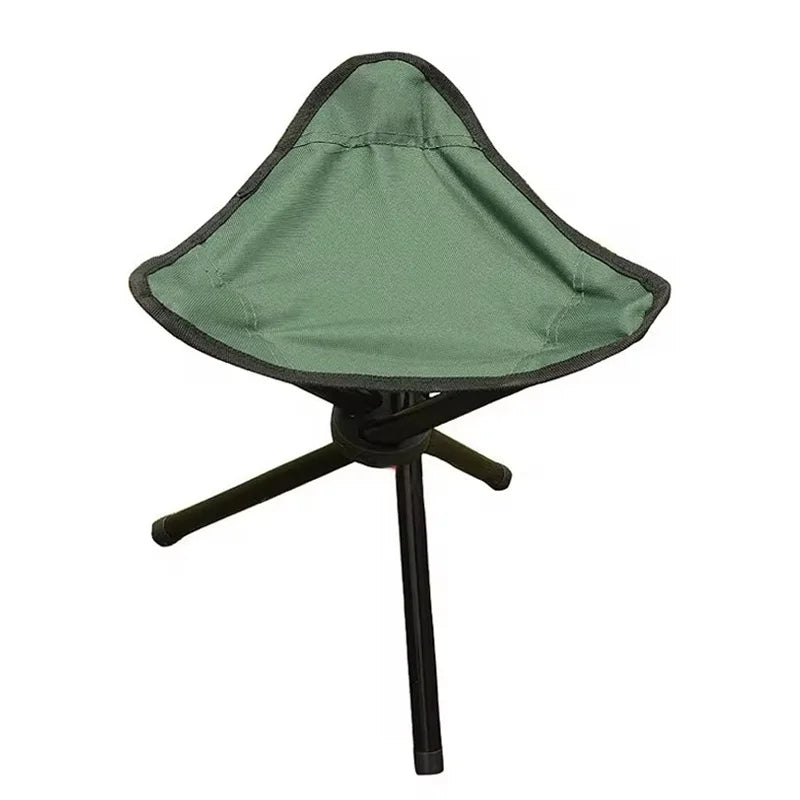 Portable 1PC Foldable Outdoor Triangle Beach Chairs Stool Lightweight Ultralight Camping Fishing Picnic Chair Multifunction Taj Home Store
