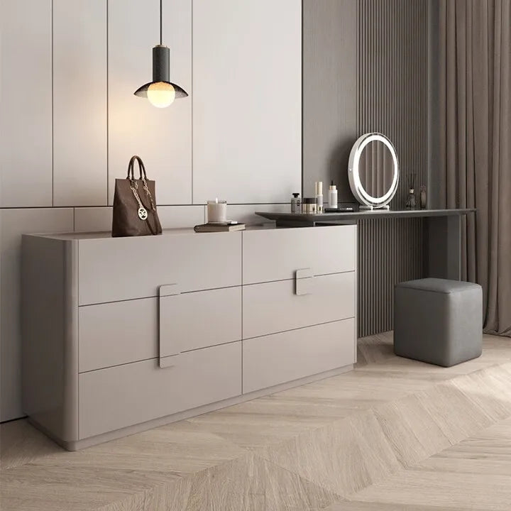 Bedroom Light Luxury Makeup Table Makeup Table Modern Simple Integrated Bedside Storage Bucket Cabinet Premium S Taj Home Store