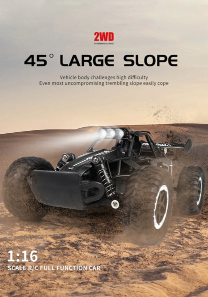 ZWN 1:12 1:16 20KM/H RC Car With LED Lights 2.4G Alloy Off-Road High Speed Vehicle Remote Control Cars Toys for Children Gifts Taj Home Store