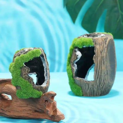 Aquarium  Decoration Fish  Shelter Fish Tank Resin  Ornaments Fish And  Hiding Cave Aquarium Landscaping Taj Home Store
