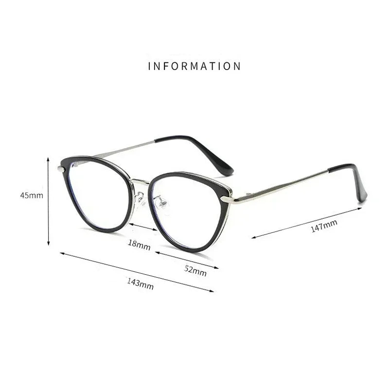 2025 Fashion Cat Eye Photochromic Myopia Glasses for Women Outdoor Color Changing UV Protection Sunglasses Near Sight Eyeglasses Taj Home Store