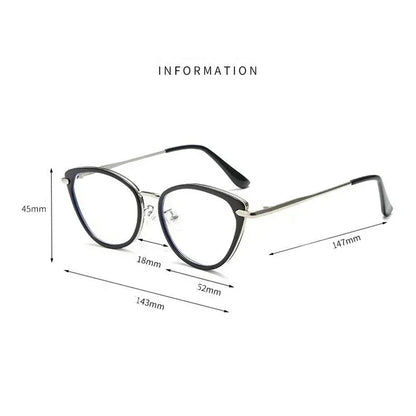 2025 Fashion Cat Eye Photochromic Myopia Glasses for Women Outdoor Color Changing UV Protection Sunglasses Near Sight Eyeglasses Taj Home Store