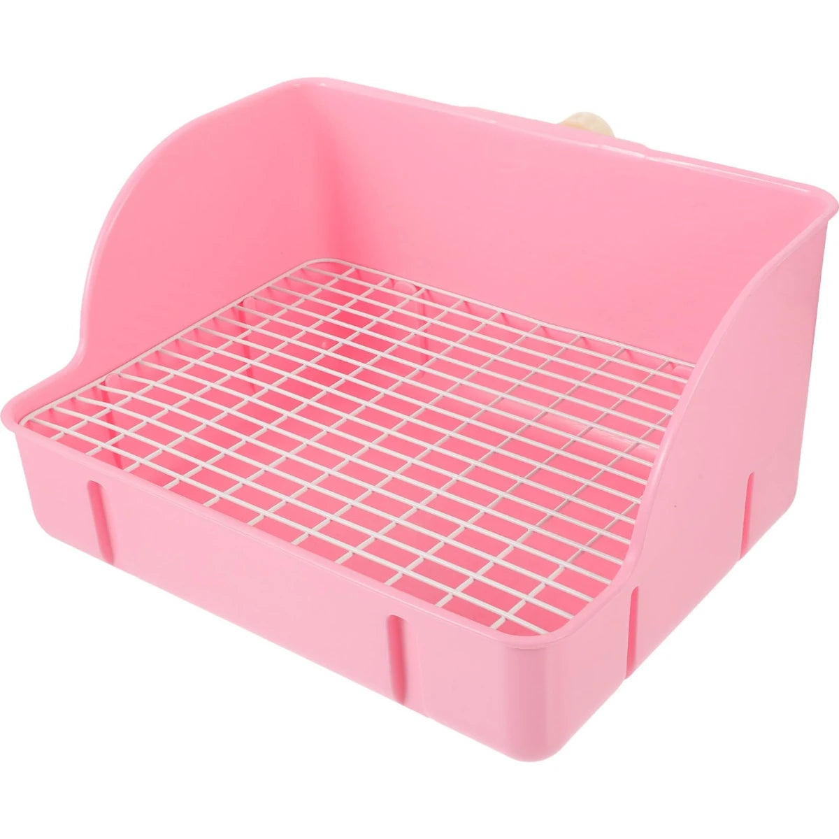 Corner Rabbit Litter Box Durable Toilet Trainer for Ferret Hamster Guinea Pig Small Animal Pet Supplies Animal Potty Taj Home Store