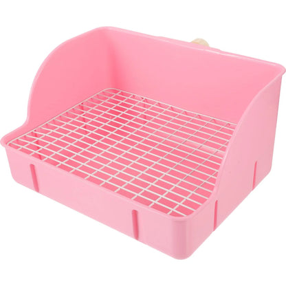 Corner Rabbit Litter Box Durable Toilet Trainer for Ferret Hamster Guinea Pig Small Animal Pet Supplies Animal Potty Taj Home Store