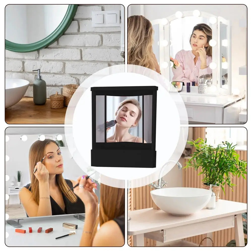 Non Reversing Mirror Professional TrueMirror Clear Inverted Mirror Cosmetic Mirror For Cosmetic Makeup Vanity Table Bedroom Taj Home Store