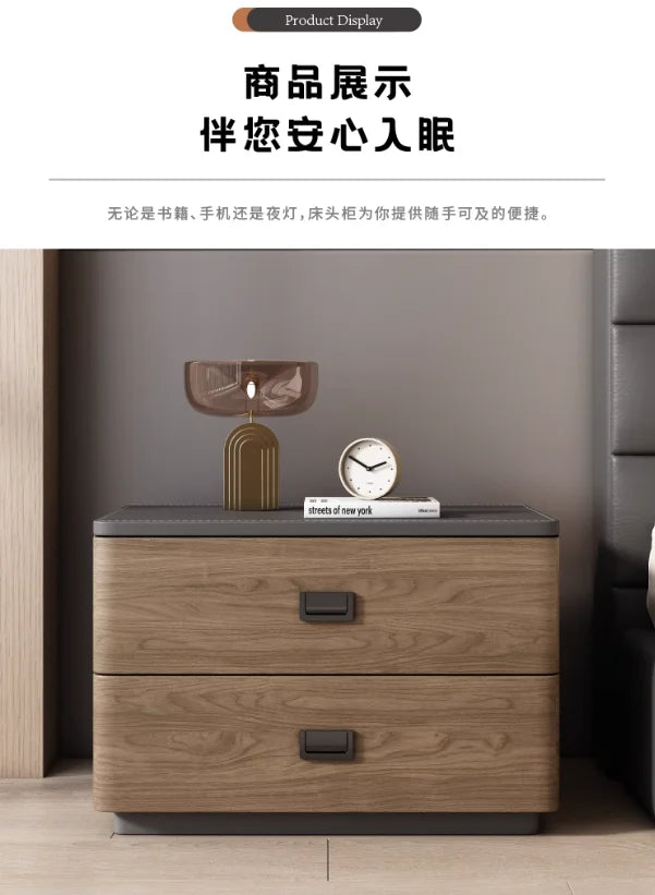 Bedroom Storage Bedside Table Italian Style Space Saving Bedside Tables Aesthetic Modern Mesitas De Noche Home Furniture Taj Home Store