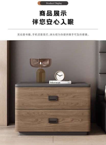 Bedroom Storage Bedside Table Italian Style Space Saving Bedside Tables Aesthetic Modern Mesitas De Noche Home Furniture Taj Home Store