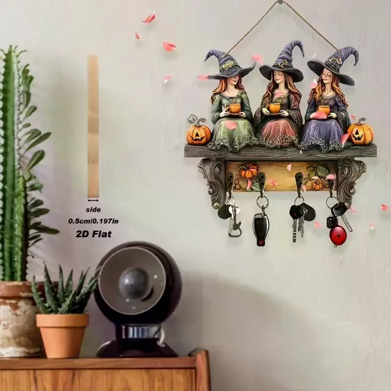 2025 New Exquisite Halloween Wooden Christmas Decor Home Ornaments Holiday Gift Set For Indoor Outdoor Festive Decorations Taj Home Store