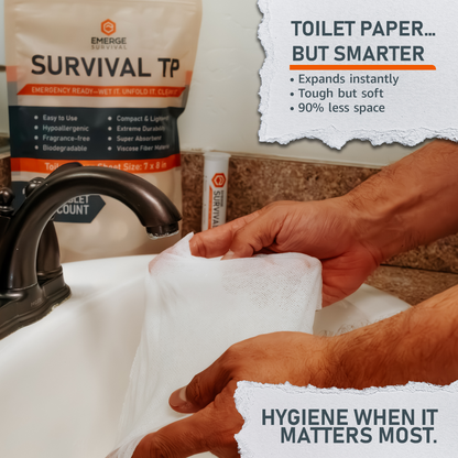 Emerge Survival Toilet Paper Emerge Survival