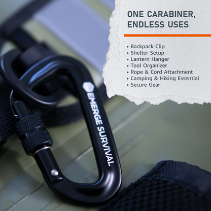 Emerge Carabiner Emerge Survival