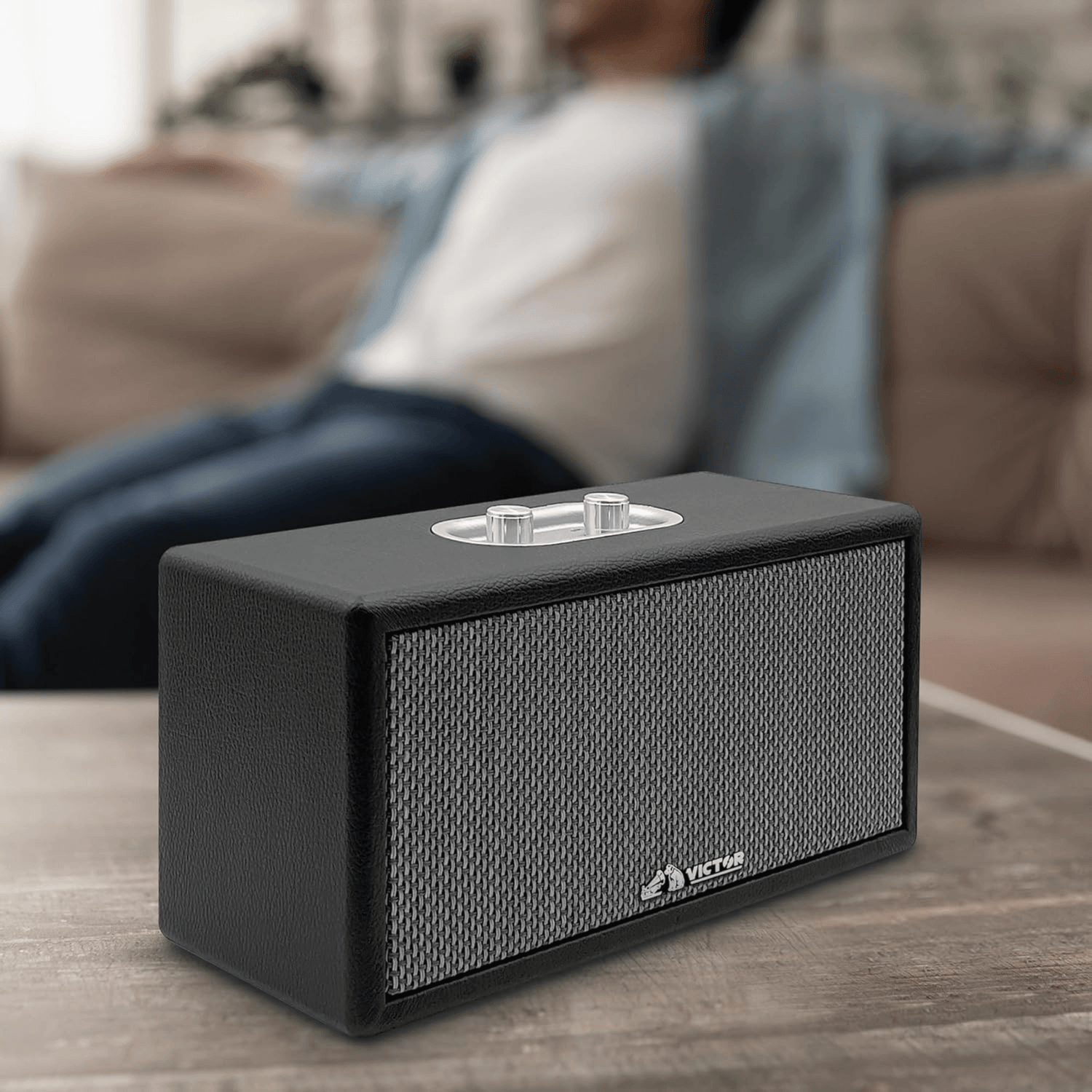 Victor Portable Speaker with Bluetooth Wireless Technology and Built-In Battery Jupiter Gear Home