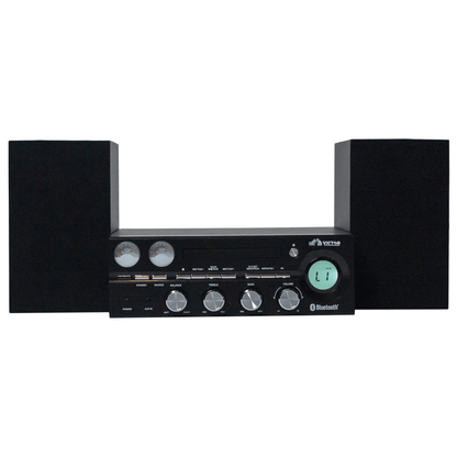 Victor Milwaukee 50W Desktop CD Stereo System w Bluetooth, CD Player &amp; FM Radio Jupiter Gear Home