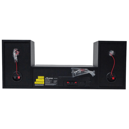 Victor Milwaukee 50W Desktop CD Stereo System w Bluetooth, CD Player &amp; FM Radio Jupiter Gear Home