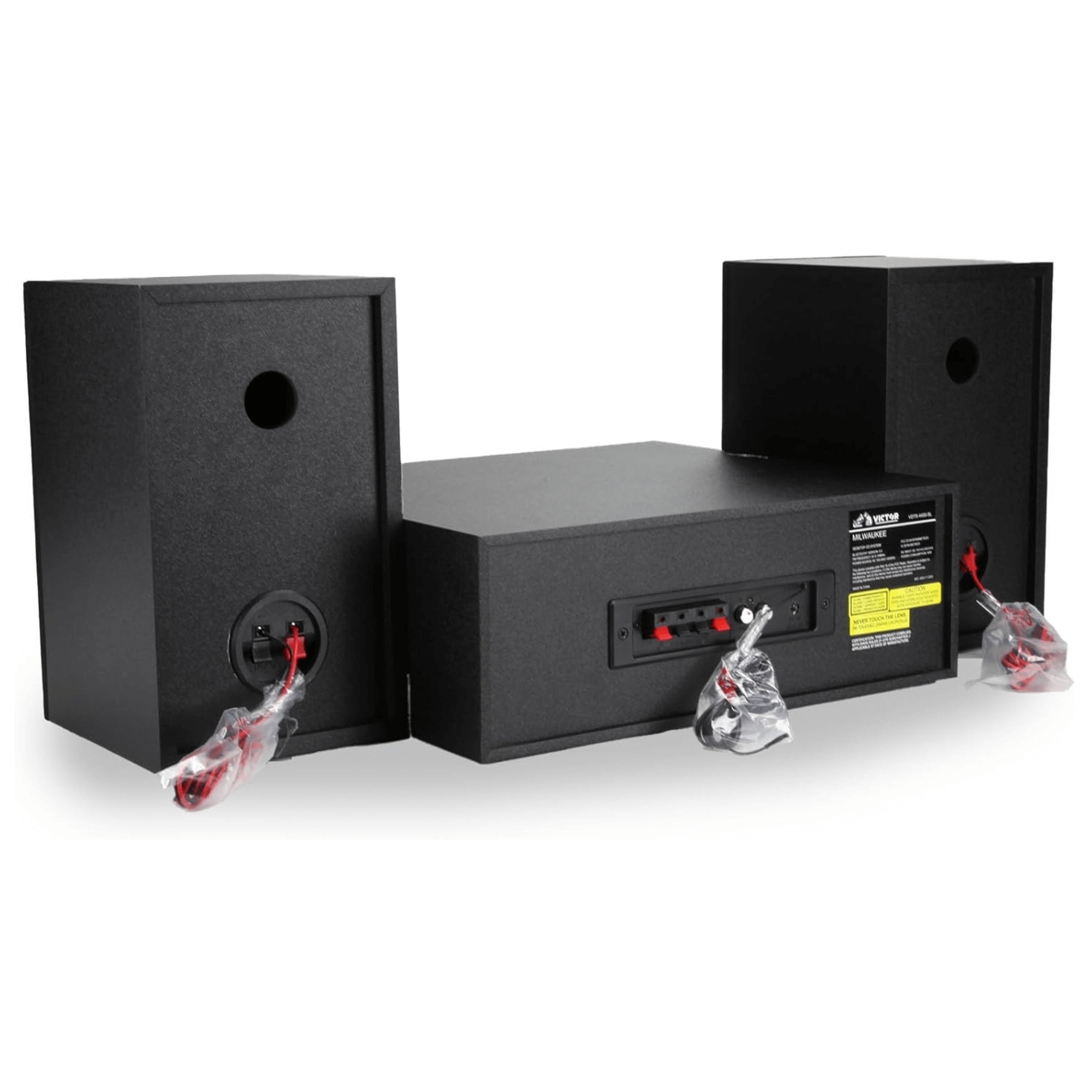Victor Milwaukee II Desktop Bluetooth CD Stereo System Jupiter Gear Home