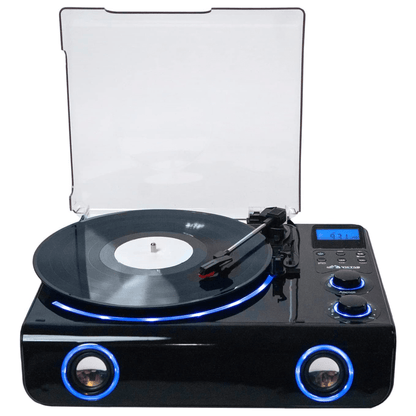 Victor Beacon Hybrid 5-in-1 Turntable System with Bluetooth &amp; FM Radio Jupiter Gear Home