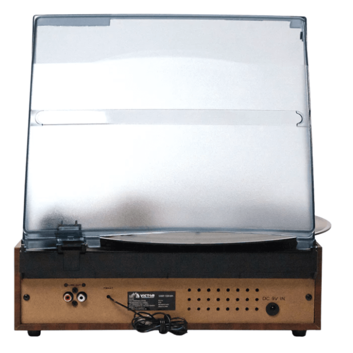 Victor Salem 5-in-1 3-Speed Turntable System with Dual Bluetooth Jupiter Gear Home
