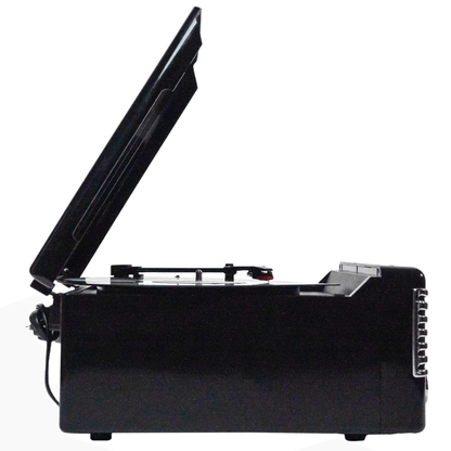 Victor Diner 7-in-1 Turntable Music Center with CD &amp; MP3 Player and Bluetooth Function Jupiter Gear Home