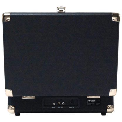 Victor Metro Dual Bluetooth Suitcase 3-Speed Turntable Jupiter Gear Home
