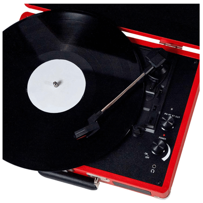 Victor Metro Dual Bluetooth Suitcase 3-Speed Turntable Jupiter Gear Home