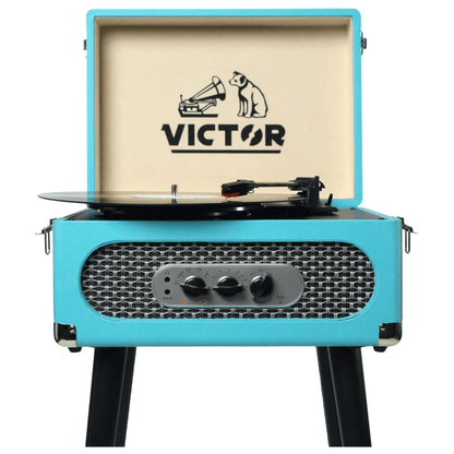 Victor Andover 5-in-1 Music Center with Chair-Height Legs and Bluetooth Function Jupiter Gear Home