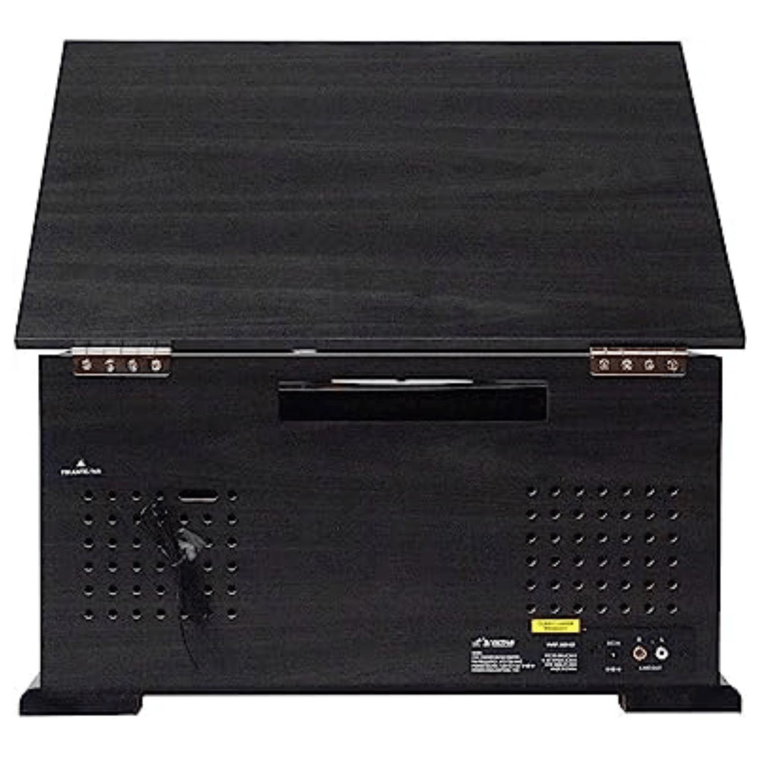 Victor State 7-in-1 Wood Music Center with 3-Speed Turntable and Dual Bluetooth Jupiter Gear Home
