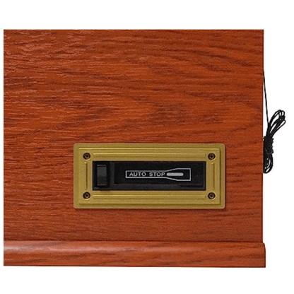 Victor State 7-in-1 Wood Music Center with 3-Speed Turntable and Dual Bluetooth Jupiter Gear Home