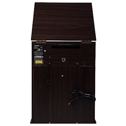 Victor Boyleston 7-in-1 3-Speed Turntable Music Center w Album Storage and USB Port Jupiter Gear Home