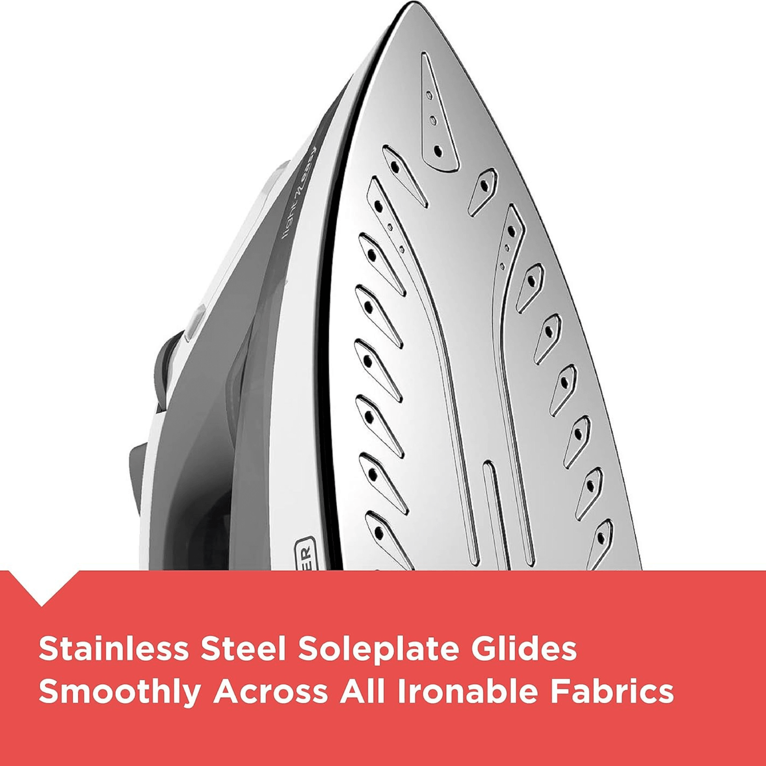 Black &amp; Decker Light N Easy Auto-Shutoff Iron with Stainless Soleplate Jupiter Gear Home
