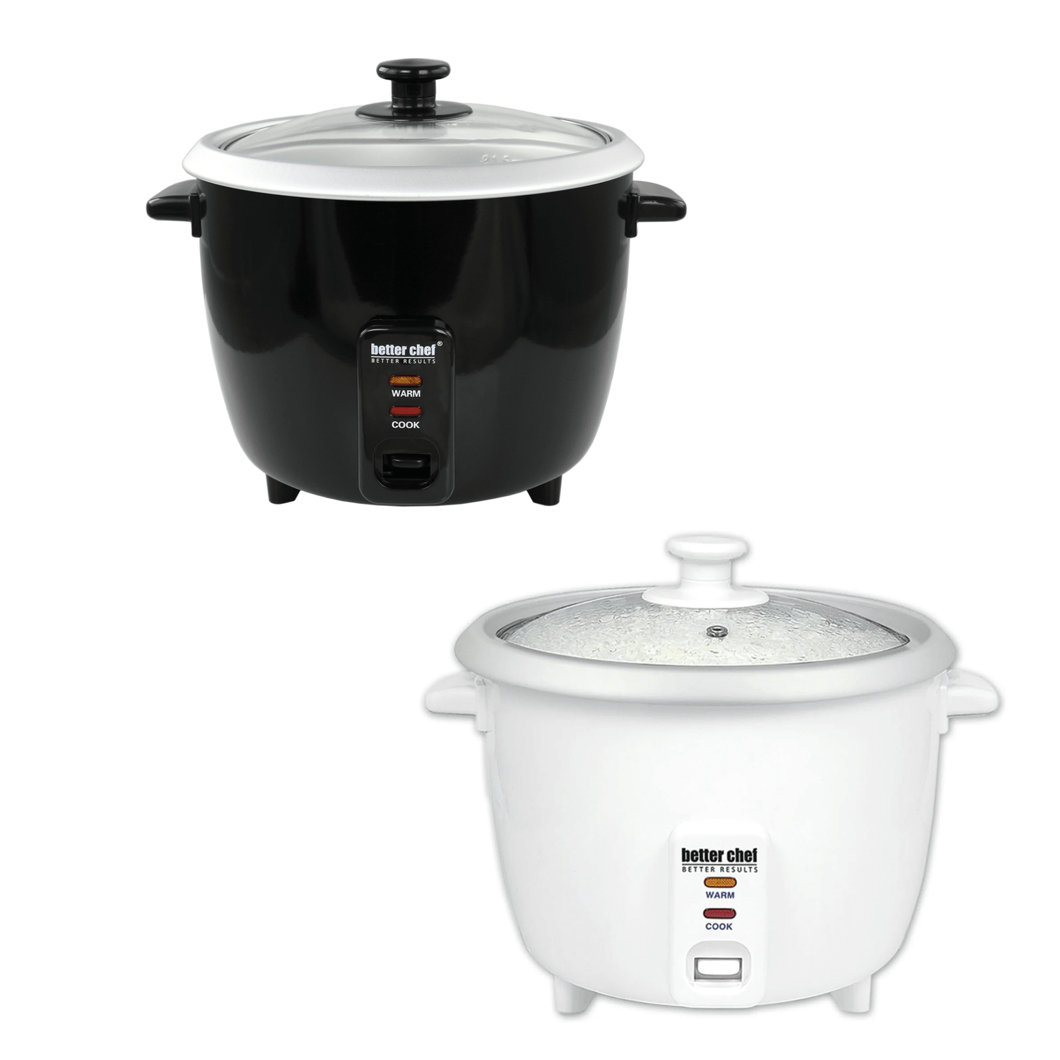 Better Chef 8-Cup - 16-Cup Cooked - Rice Cooker with Measuring Cup and Paddle Jupiter Gear Home