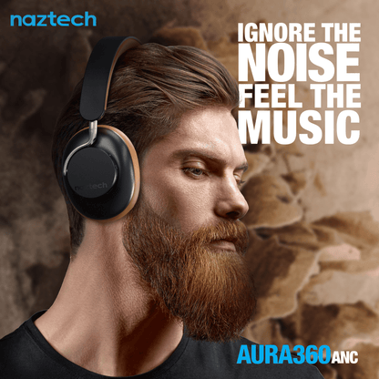 Naztech Aura 360 ANC Wireless Headphones Jupiter Gear Home